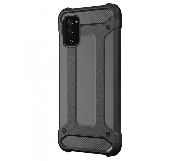 FORCELL ARMOR HÁTLAP TOK, SAMSUNG GALAXY A03S, FEKETE