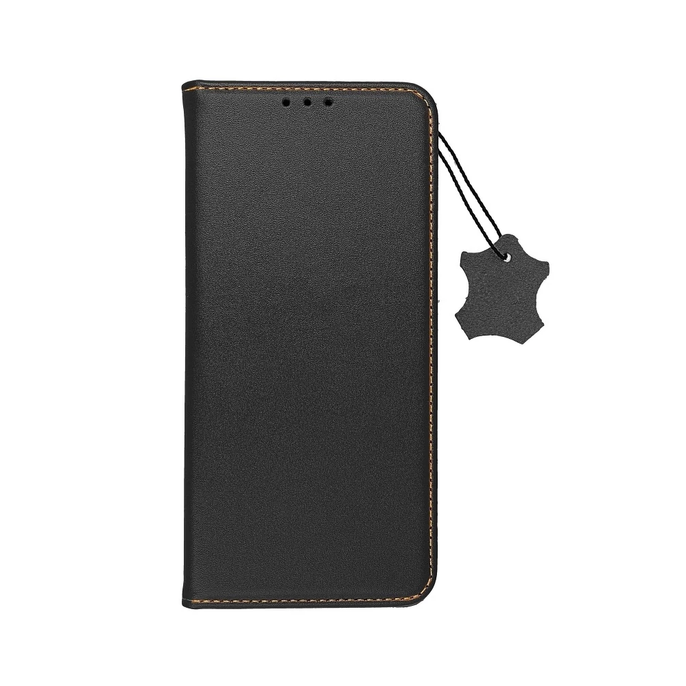 FORCELL SMART PRO BŐR FLIP TOK SAMSUNG GALAXY S22+, FEKETE