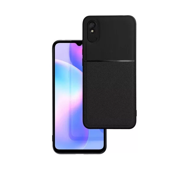 FORCELL NOBLE HÁTLAP TOK, XIAOMI REDMI 9AT/REDMI 9A, FEKETE