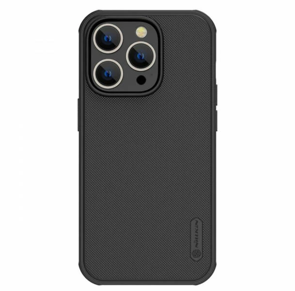NILLKIN SUPER FROSTED SHIELD PRO APPLE IPHONE 14 PRO MAX, MŰANYAG TOK, FEKETE
