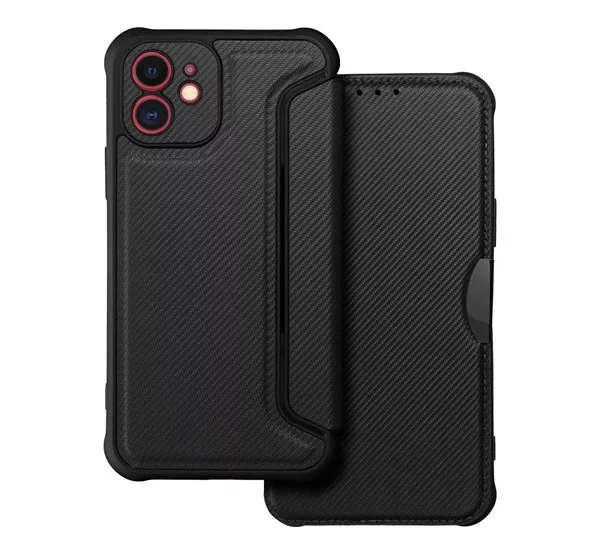 RAZOR BOOK APPLE IPHONE 12 FLIP TOK, FEKETE