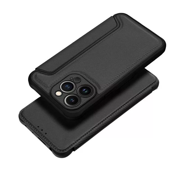 RAZOR BOOK APPLE IPHONE 14 PLUS FLIP TOK, FEKETE