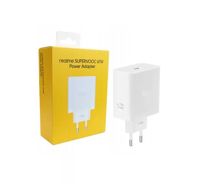 Realme SUPERVOOC VCB7OAEH gyári hálózati USB-A töltőfej 6.1A 67W