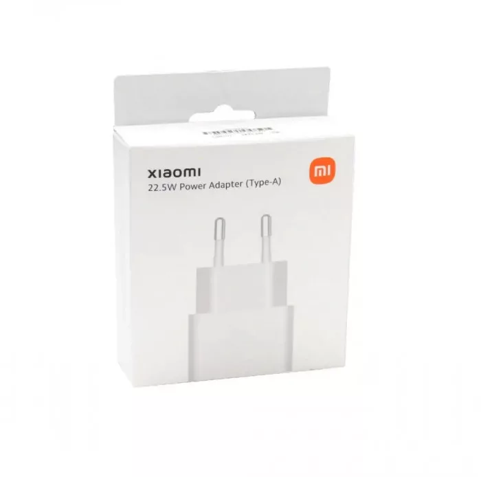 Xiaomi BHR7757EU MDY-11-EP gyári hálózati fehér USB-A gyors töltőfej 3A 22.5W