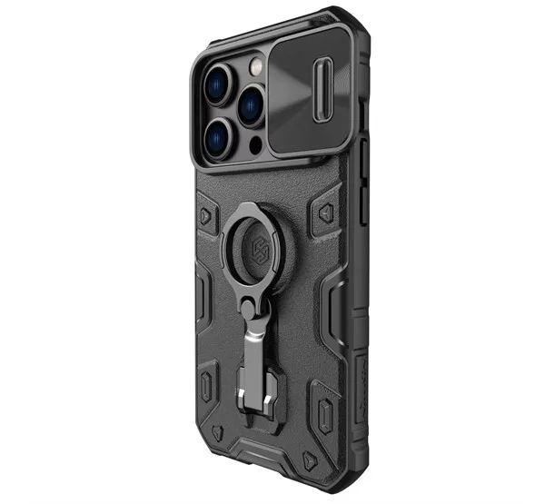 NILLKIN CAMSHIELD ARMOR PRO APPLE IPHONE 14 PRO MAGSAFE MŰANYAG TOK, FEKETE