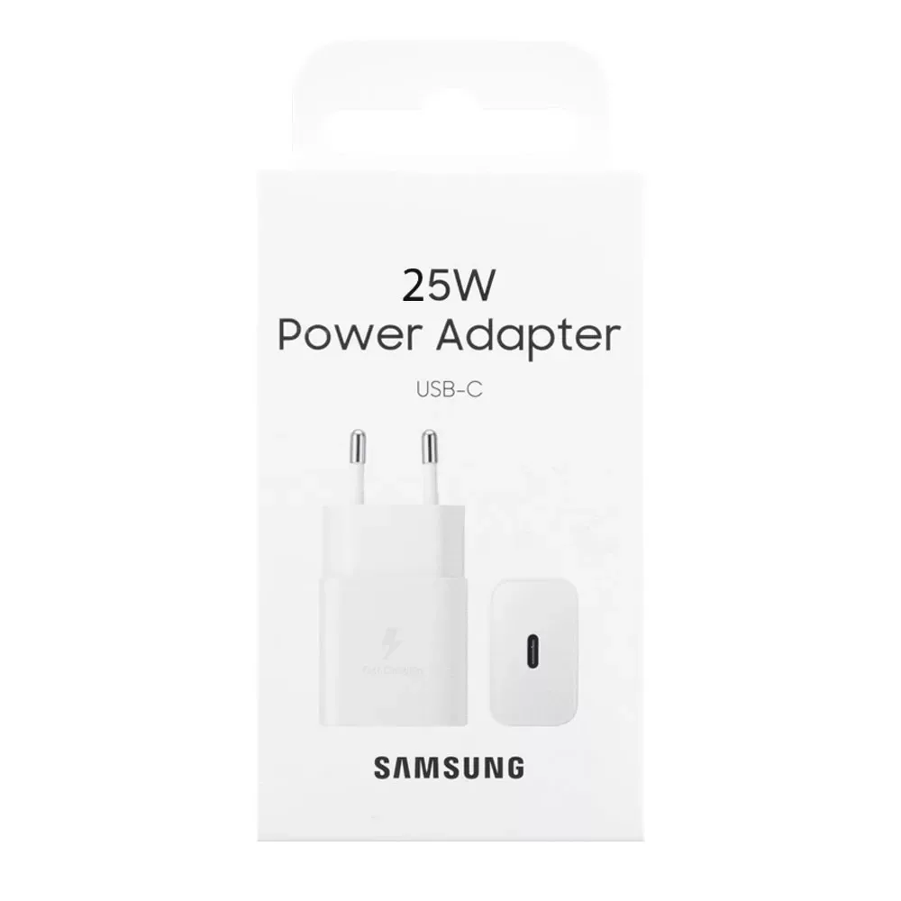 Samsung EP-T2510NWEGEU gyári hálózati fehér Type-C gyorstöltő 3A 25W