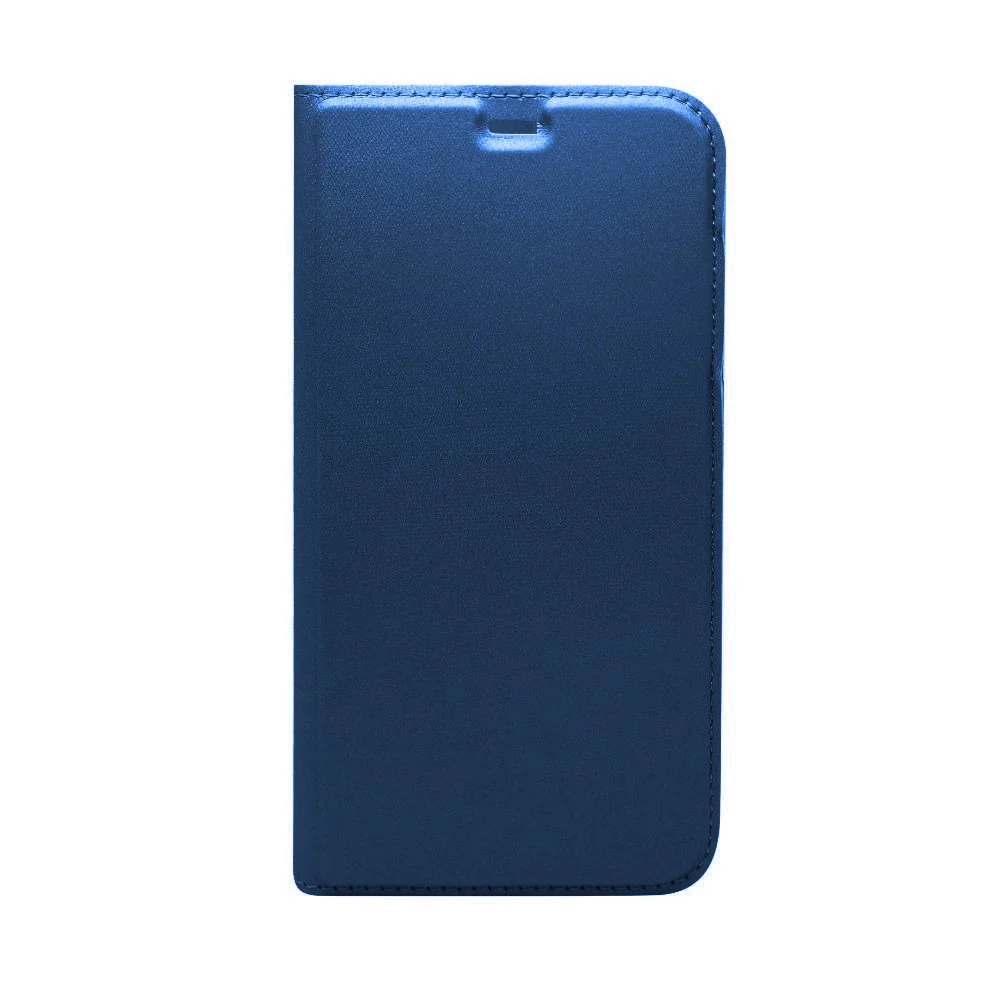 BOOKTYPE IPHONE 13 PRO FLIP OLDALRA NYILÓ TOK, KÉK