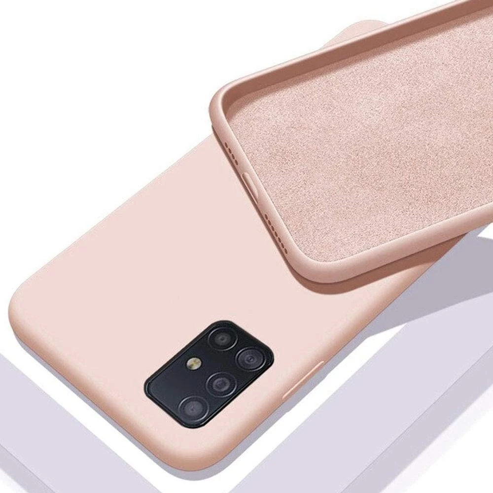 PREMIUM SZILIKON TOK, IPHONE 13 MINI, PUDER