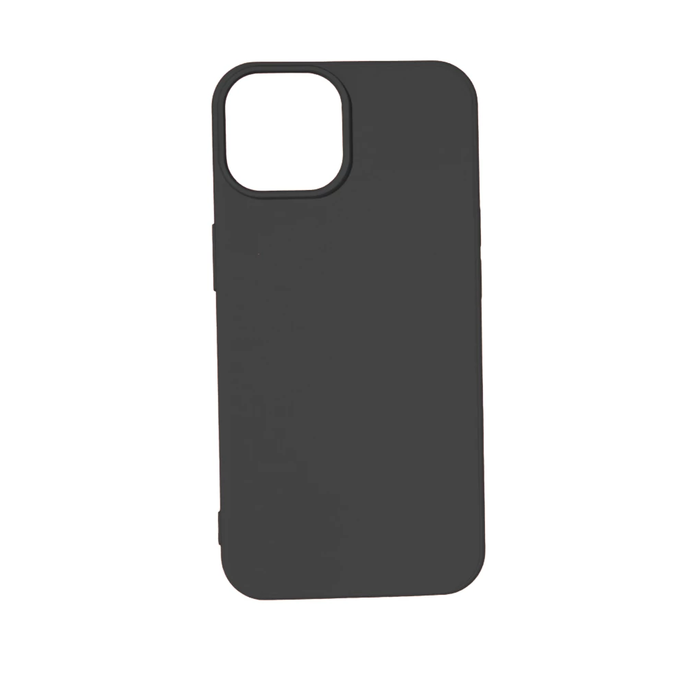 PREMIUM SZILIKON TOK, IPHONE 14 PRO, FEKETE