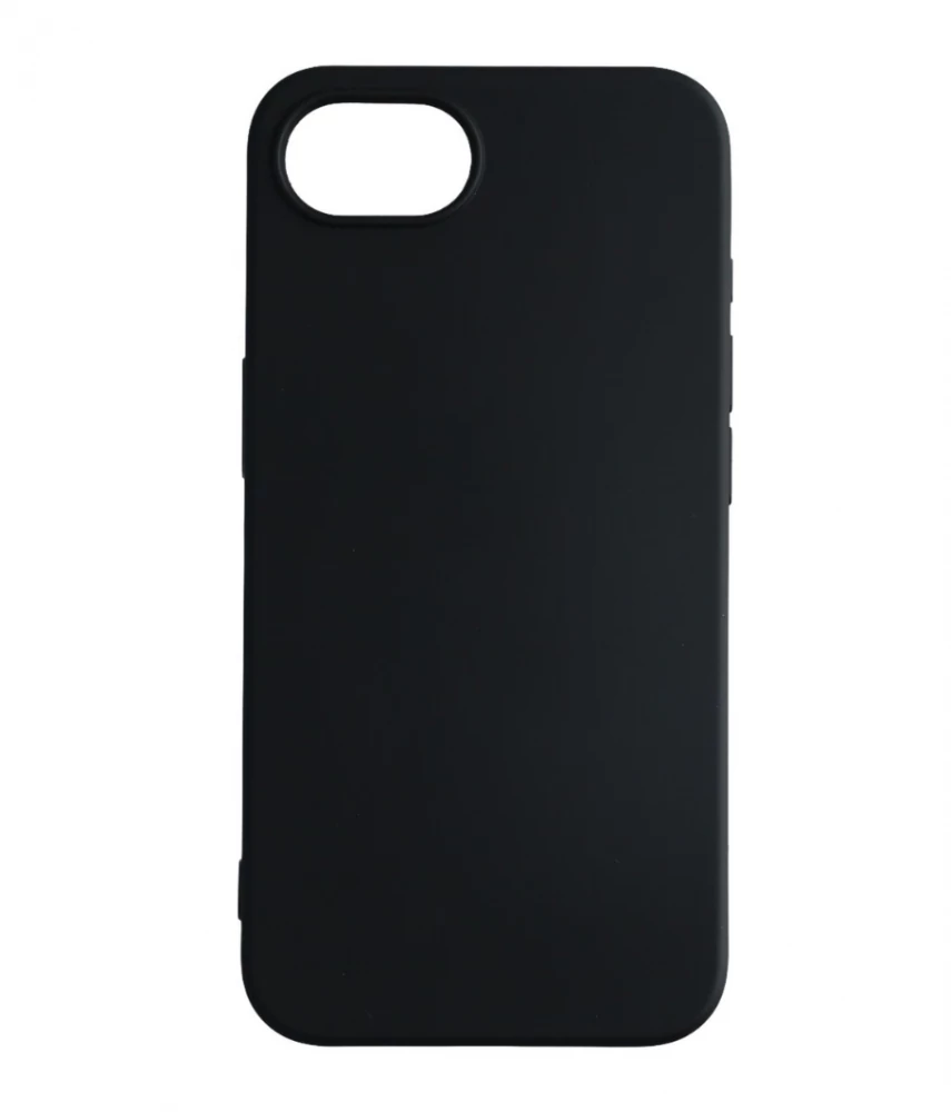 iPhone 16e prémium szilikon tok, Fekete