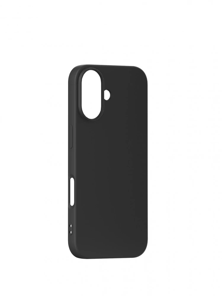 Premium szilikon tok, iPhone 17 Air, Fekete