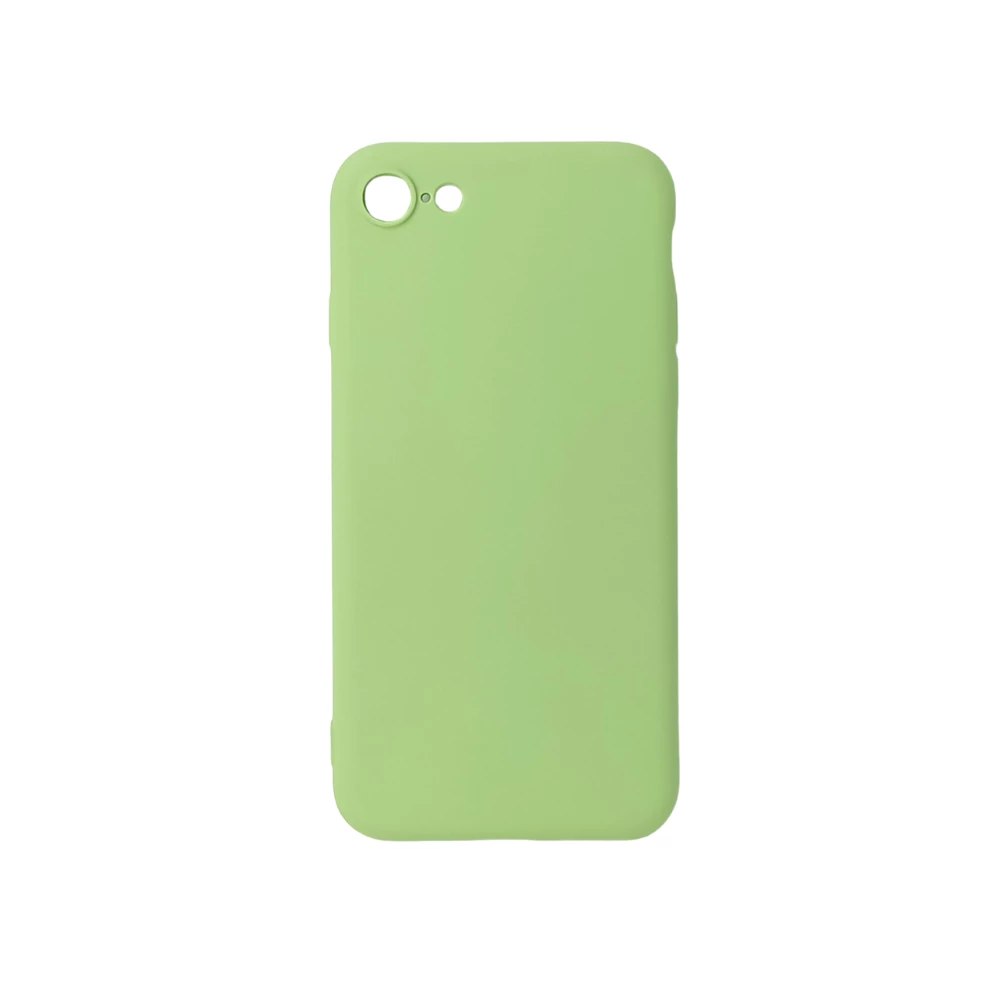 Premium szilikon tok, iPhone SE 2022/2020/8/7, Zöld