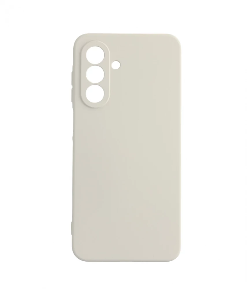 Premium szilikon tok, Samsung A26, Tört fehér