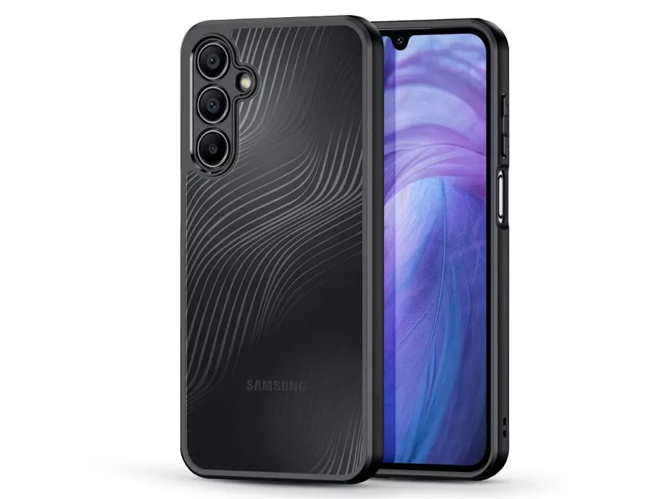 Dux Ducis Aimo Series tok - Samsung SM-A165 Galaxy A16 4G/A16 5G - fekete/átlátszó