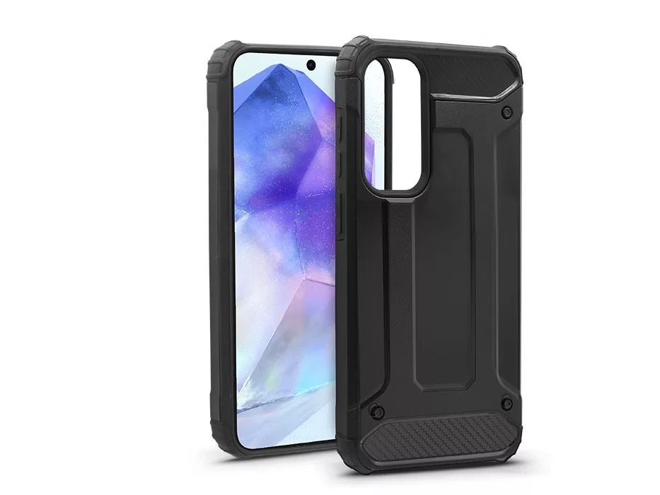 Armor ütésálló tok - Samsung SM-A556 Galaxy A55 - fekete