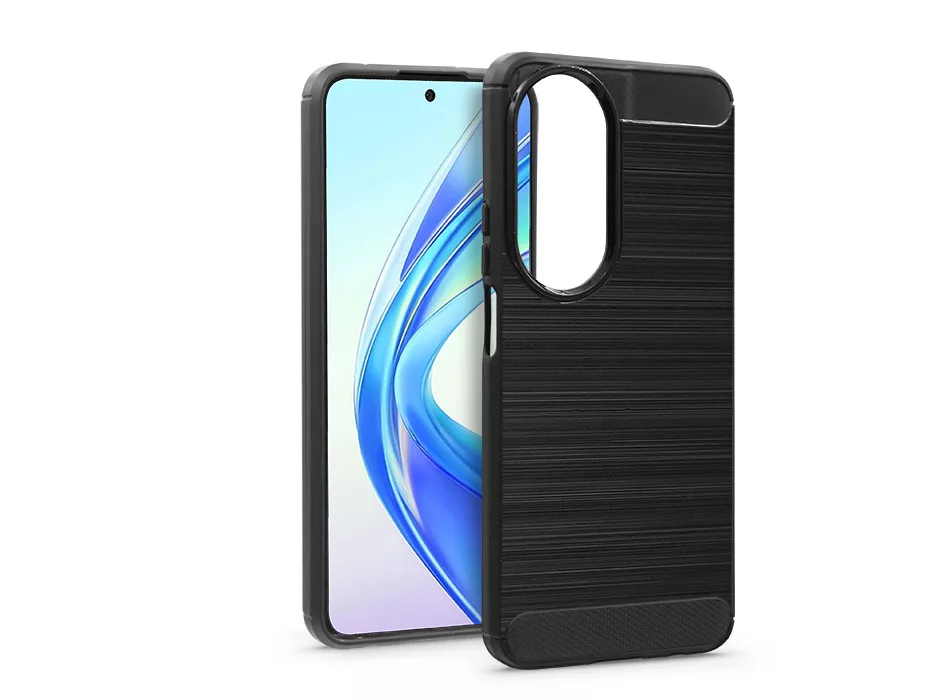 Carbon szilikon tok - Honor X7b - fekete