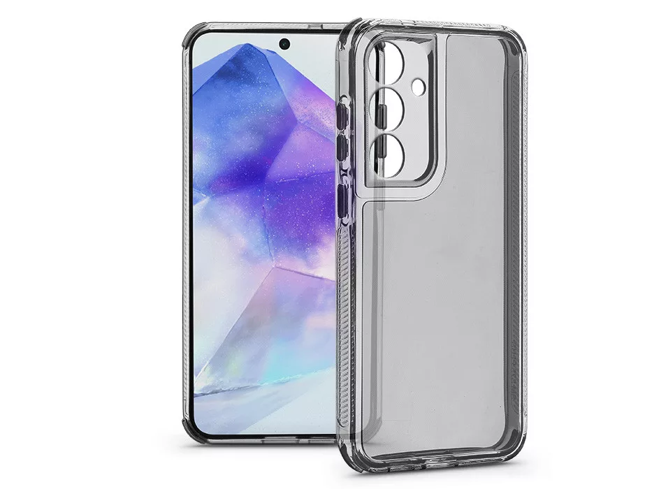 Matrix Clear kameravédős szilikon tok - Samsung SM-A556 Galaxy A55 5G - átlátszó