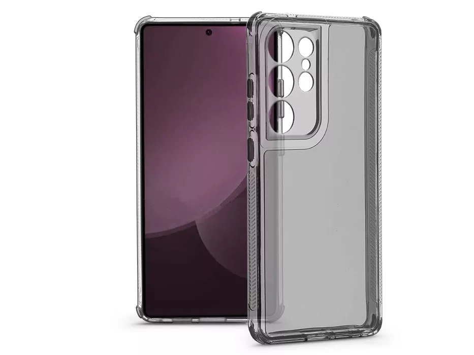 Matrix Clear kameravédős szilikon tok - Samsung SM-S938 Galaxy S25 Ultra- átlátszó