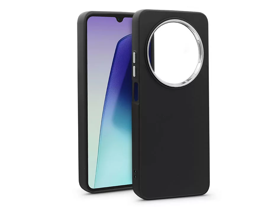 Frame szilikon tok - Xiaomi Redmi 14C - fekete