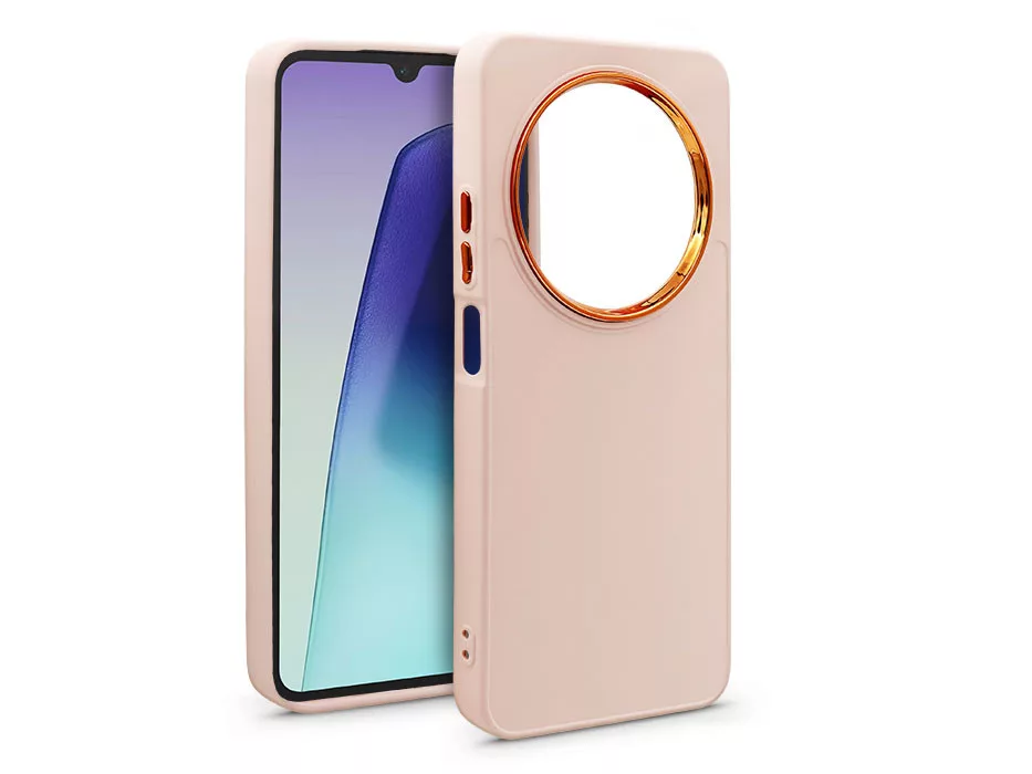 Frame szilikon tok - Xiaomi Redmi 14C - pink