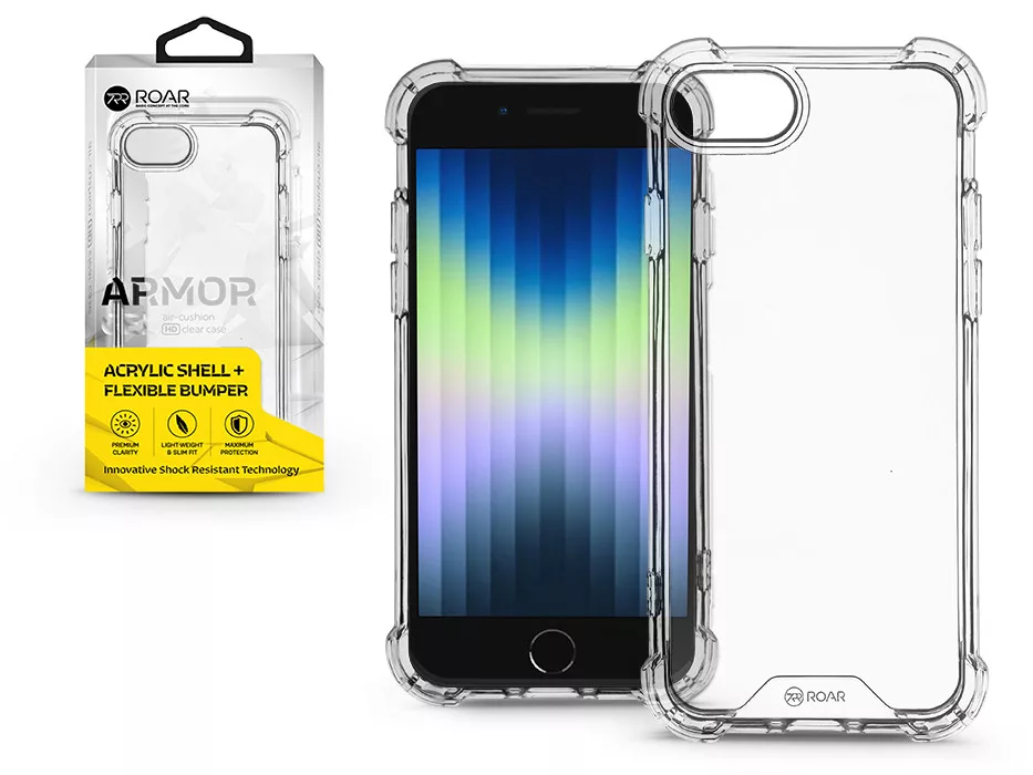 Roar Armor Gel  Apple iPhone 7/iPhone 8 szilikon hátlap – transparent