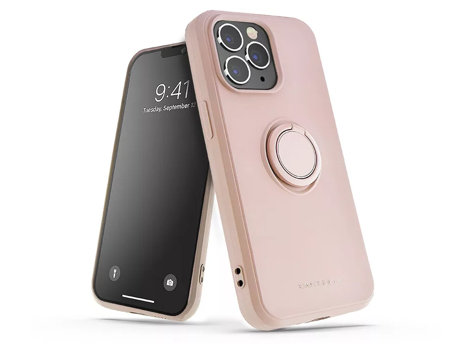 Apple iPhone 13 Pro szilikon hátlap - Roar Amber - pink