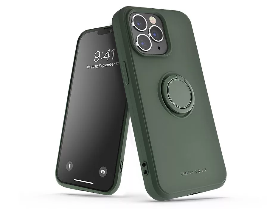Roar Amber Apple iPhone 13 Pro szilikon hátlap - zöld