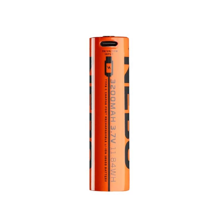 NEBO NEB-BAT-0008-G akkumulátor, 3200 mAh, 3,7 V, 18650, Li-on