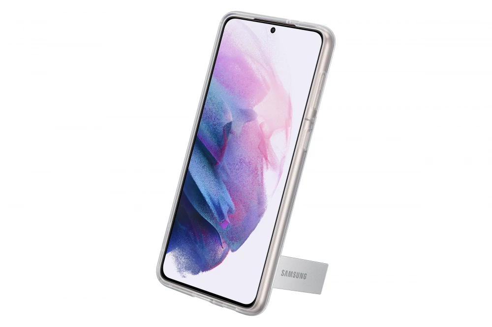 SAMSUNG GALAXY S21 PLUS CLEAR STAND COVER, ÁTLÁTSZÓ