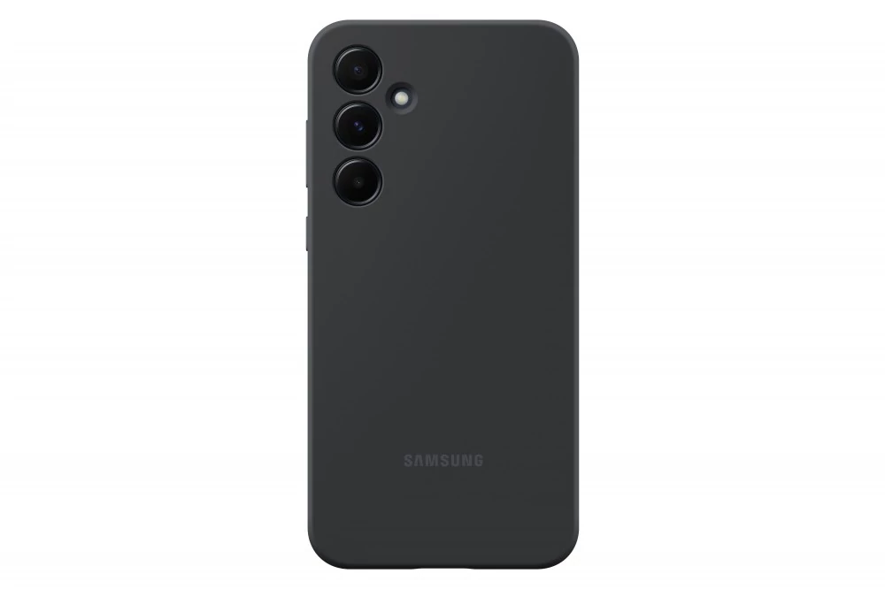 Samsung Galaxy A55 5G szilikon védőtok, Fekete