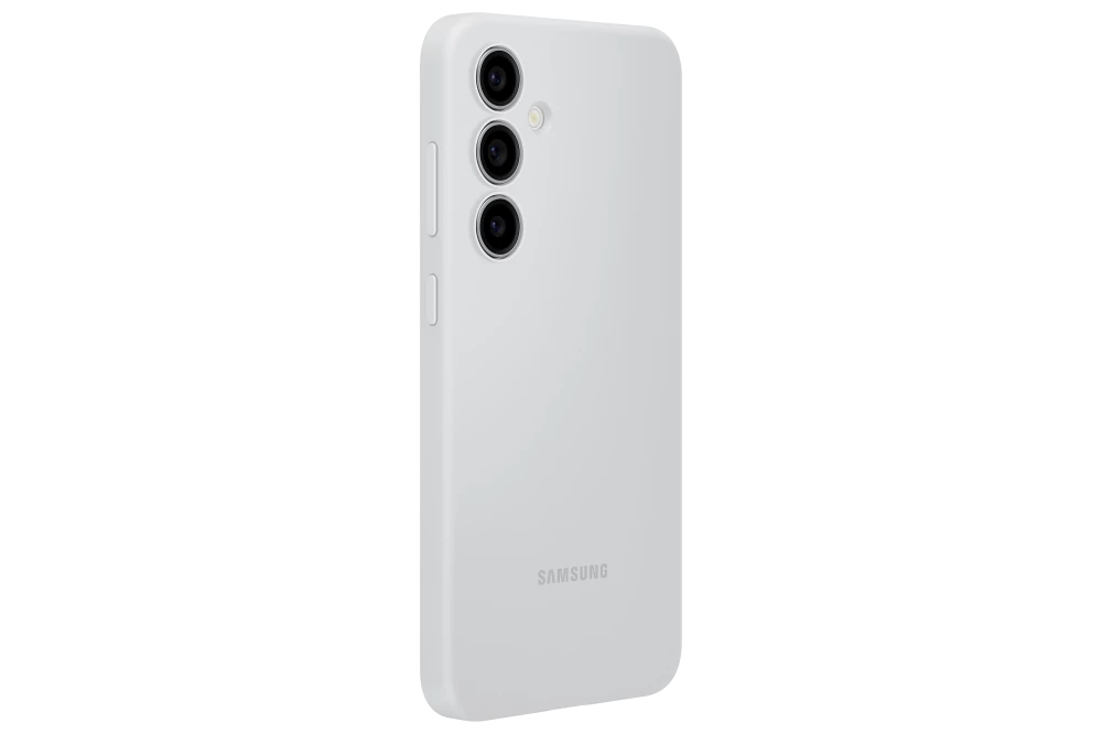 Samsung S24 FE szilikon védőtok, Szürke
