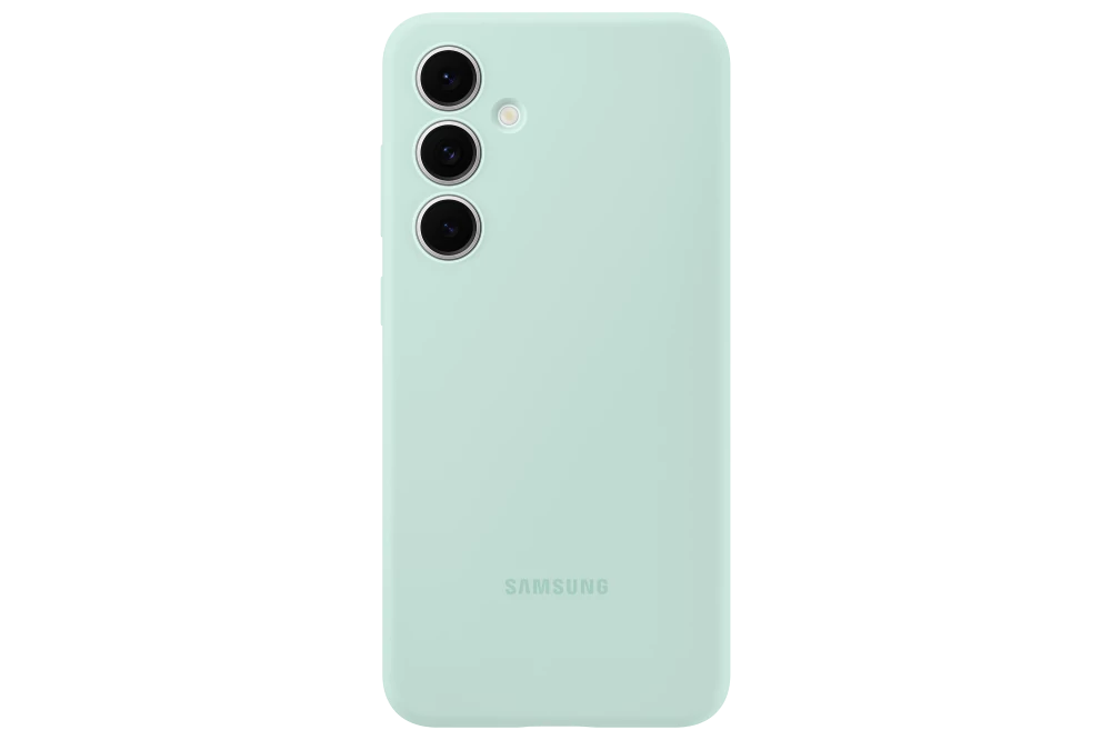 Samsung S24 FE szilikon védőtok, Menta