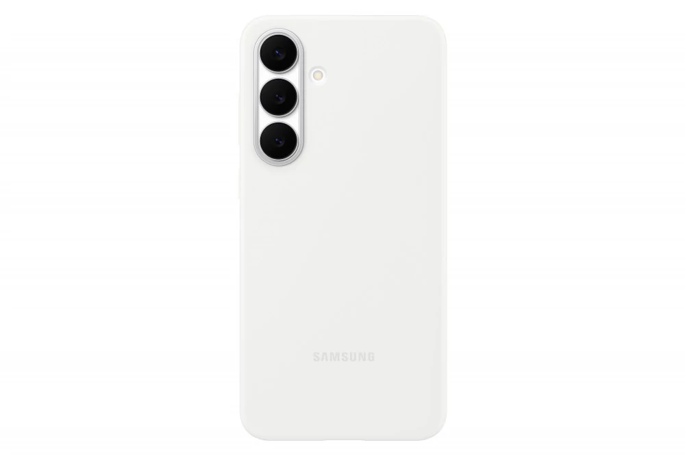 Samsung S25 FE szilikon védőtok, fehér