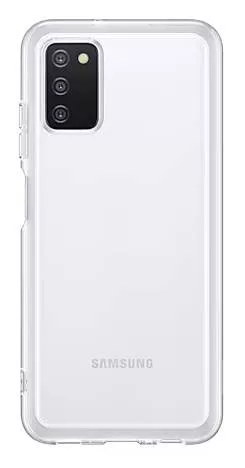 SAMSUNG GALAXY A03S SOFT CLEAR COVER, ÁTLÁTSZÓ