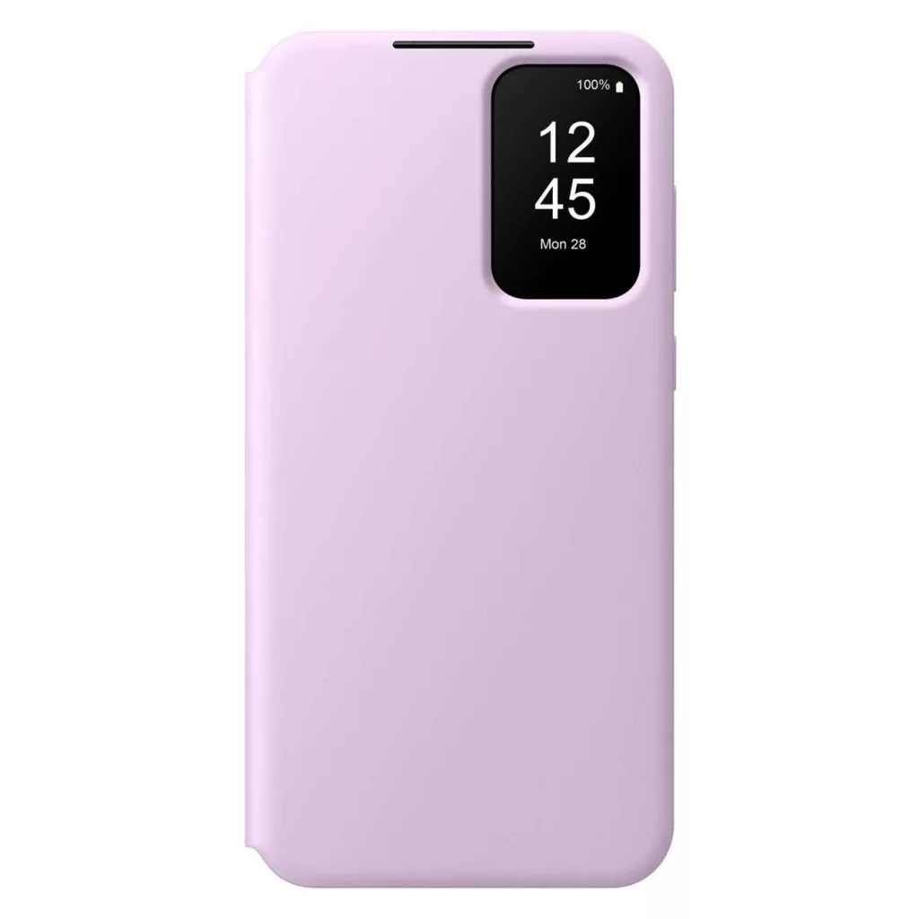 Samsung Galaxy A35 5G smart view w allet tok, lila