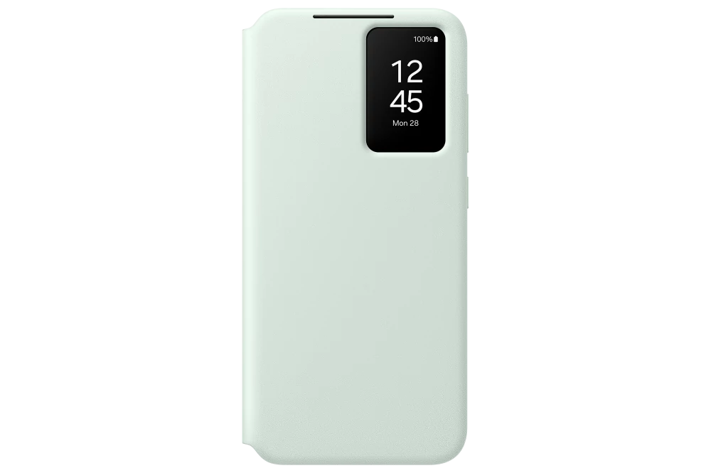 Samsung S24 FE smart view w allet tok, Menta