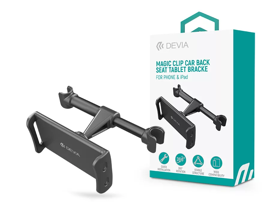 Devia telefon/tablet autós tartó fejtámlára - 5 - 12