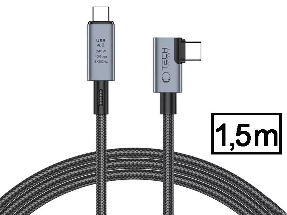 Tech-Protect USB Type-C - USB Type-C adat- és töltőkábel