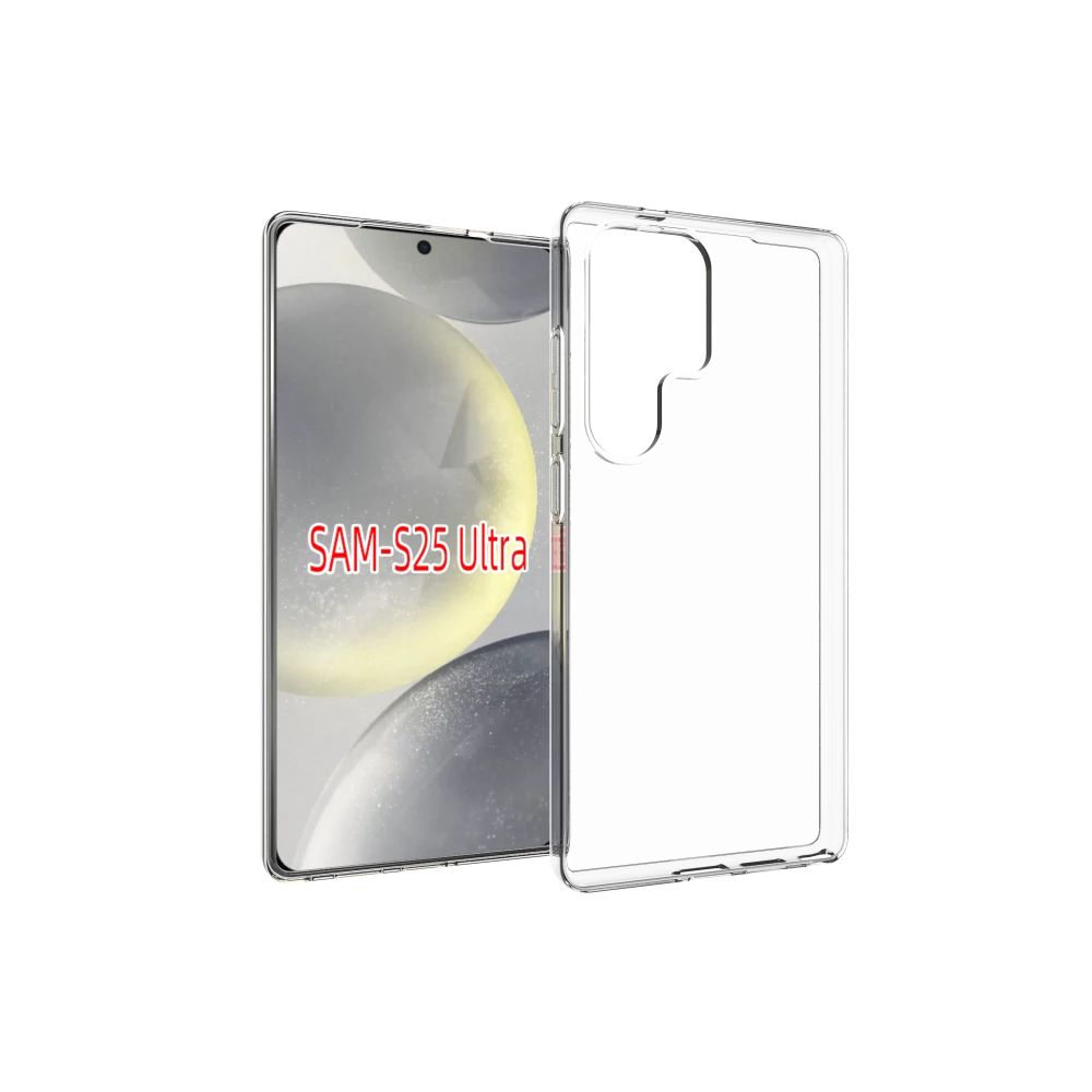 Samsung Galaxy S25 Ultra szilikon tok,Átlátszó