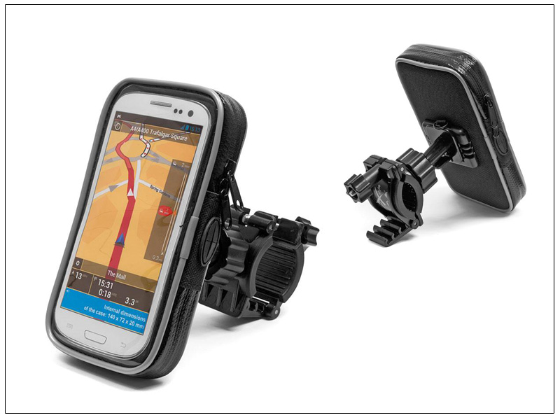 Univerzális kerékpárra/motorkerékpárra szerelhető, vízálló telefontartó – Extreme 148