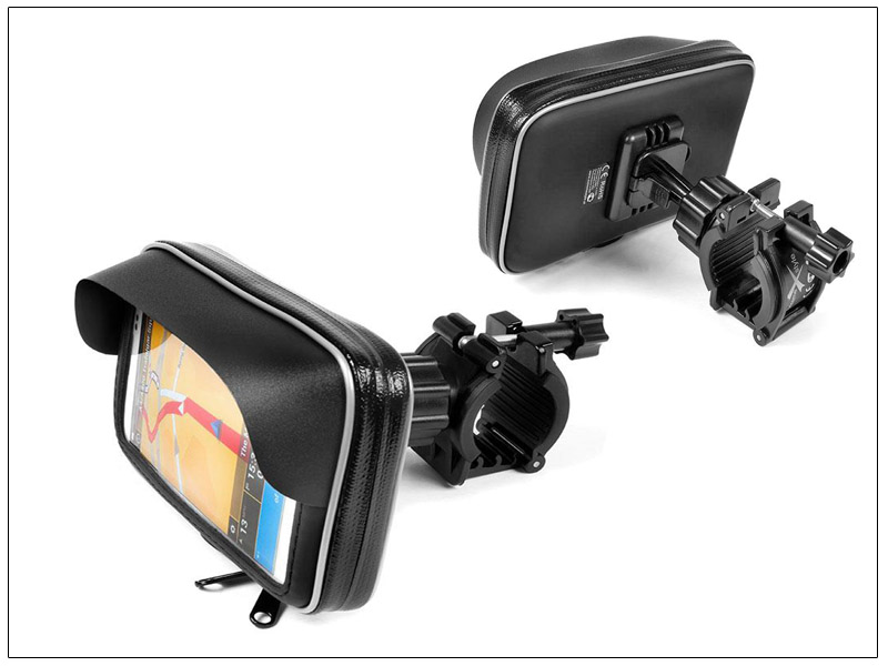 Univerzális kerékpárra/motorkerékpárra szerelhető, vízálló telefontartó – Extreme 167 Shield