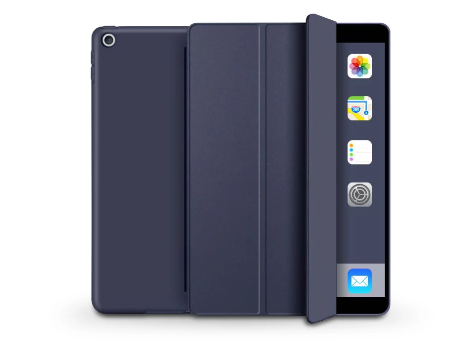 Apple iPad 10.2 (2019/2020) védőtok (Smart Case) on/off funkcióval - kék