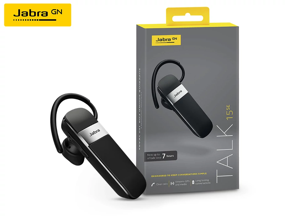 Jabra Talk 15 SE Bluetooth headset v5.0 – MultiPoint – black