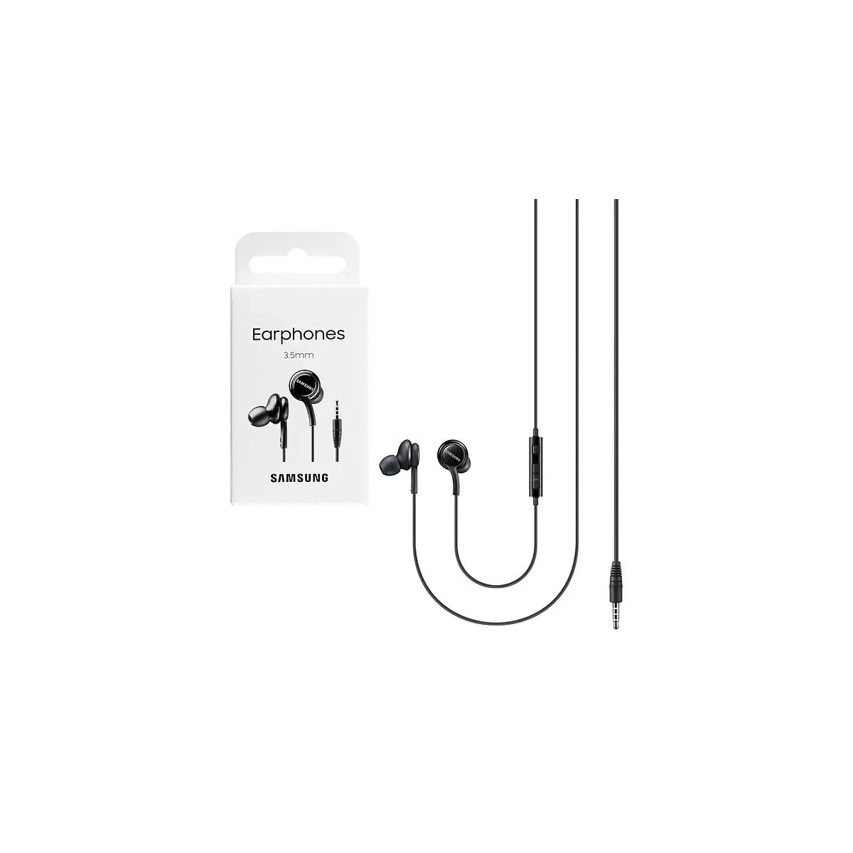 Samsung EO-IA500BBEGWW fekete gyári sztereo headset 3,5mm jack csatlakozóval