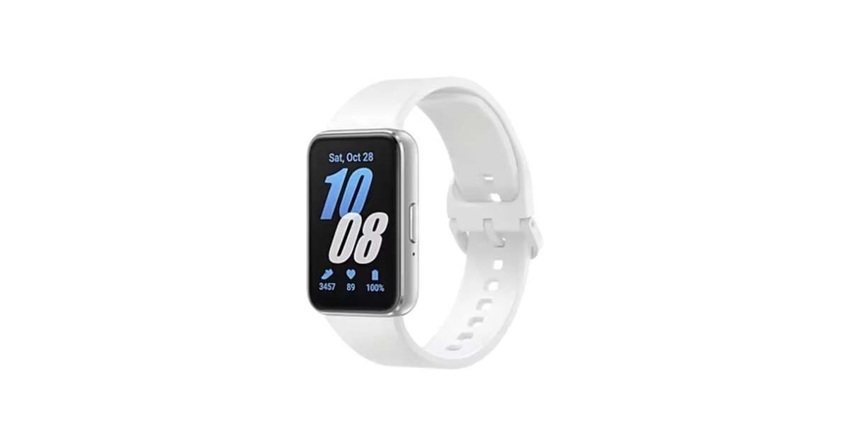 Samsung Galaxy Fit3  / okoskarkötő / okosóra ezüst