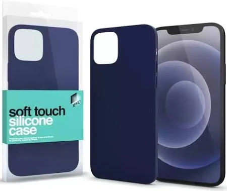 Soft Touch szilikon tok Slim sötétkék Apple iPhone 15 Pro Max készülékhez