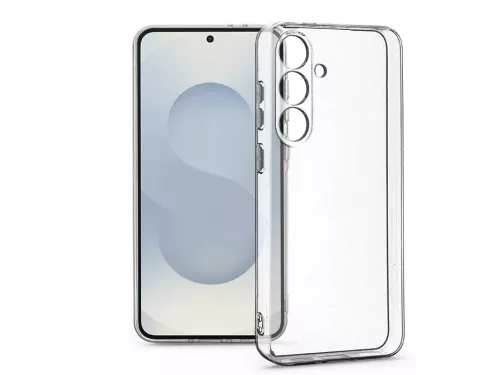 Clear Case kameravédős szilikon tok - Samsung SM-A266 Galaxy A26 5G - átlátszó
