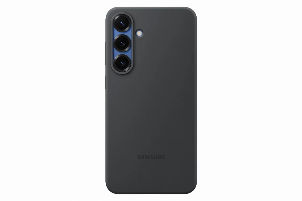 Samsung Galaxy S25 szilikon tok, Fekete