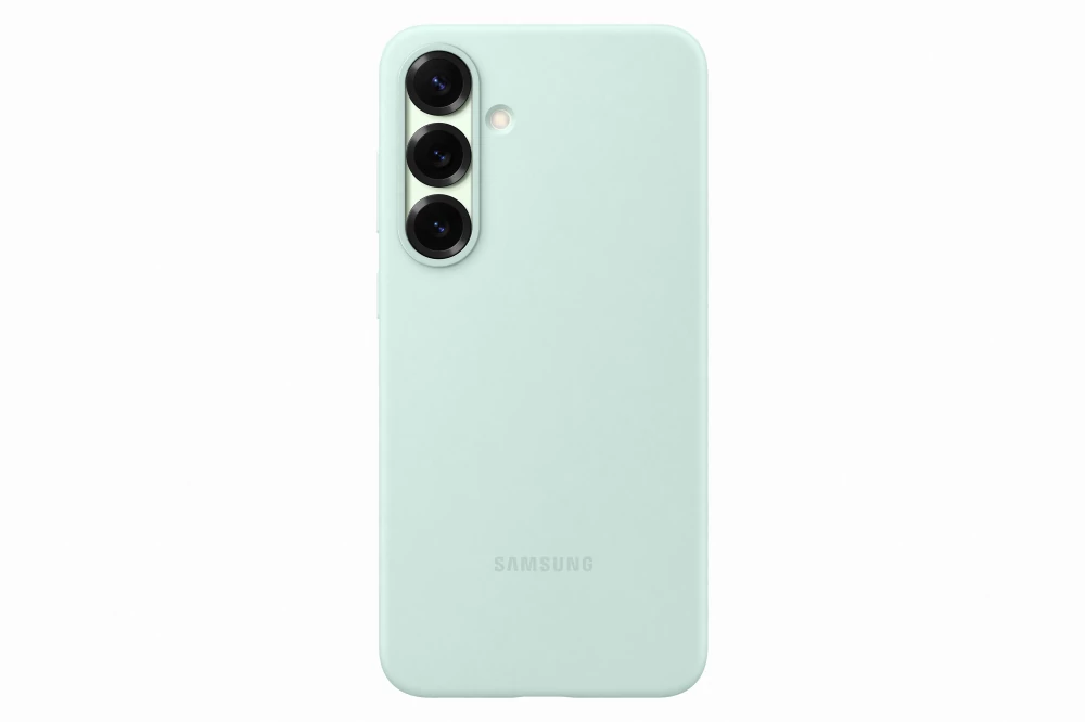 Samsung Galaxy S25 Plus szilikon tok, Zöld