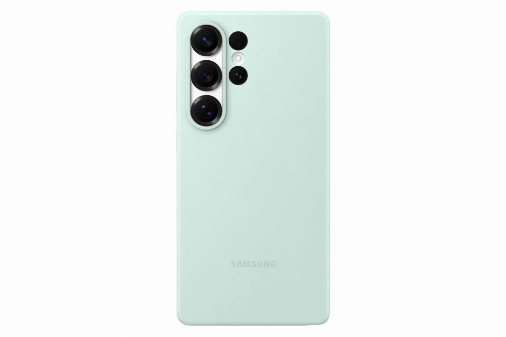 Samsung Galaxy S25 Ultra szilikon tok, Zöld